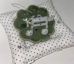 音符 ウィッシュコア 森ガール キーホルダー レジン ハンドメイド