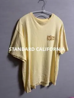 スタンダードカリフォルニア　better together Tシャツ　イエローのサムネイル