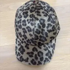H&M レオパード キャップ