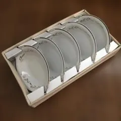 昭和レトロな皿　5枚セット