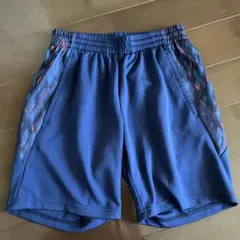 umbro サッカーハーフパンツ　紺柄　M