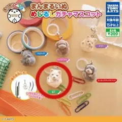 まんまるいぬ めじるしガチャマスコット 柴犬