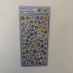 ボンボンドロップシール mini しずくの森のなかまたち