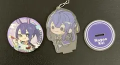 アクリルスタンド　キーホルダー　缶バッジ　長尾景　アクスタ　にじさんじ