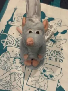香港ディズニー☆レミー肩のせぬいぐるみ☆レミーのおいしいレストラン
