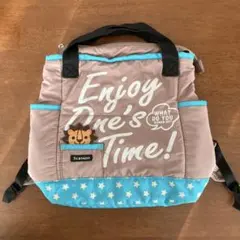 入園準備！？　3can4on ツートンでかわいいリュック型バッグ