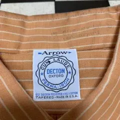 60's 70's ビンテージ ボタンダウンシャツ ARROW オックスフォード
