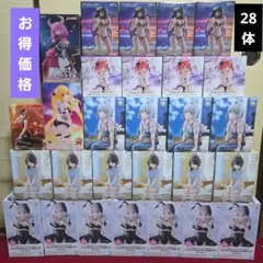 お得！美少女フィギュアまとめ売り　28体　新品未開封品
