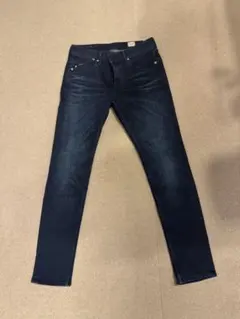 YANUK NEIL ダークブルー スリムフィットデニム