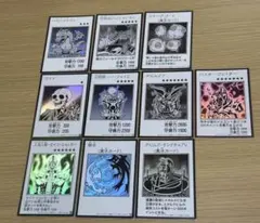 遊戯王 オリジナルアートワークコレクション マンガスタイル モノクロ セット