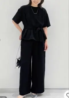新品未使用　OPAQUE.CLIP セットアップ　ストレッチジャカード