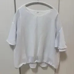 Honeys GLACIER ストライプトップス