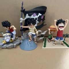 ワンピース フィギュア 3体セット ルフィ ナミ アーロンのサムネイル