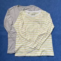 無印良品　ロンＴ　150 2枚セット