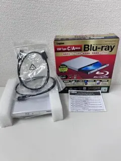 #DVD116Logitech ブルーレイドライブ LBD-PWB6U3CVWH