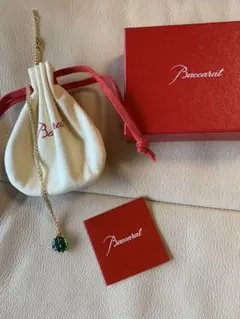 Baccarat バカラ　トレフルネックレス　新品未使用品！