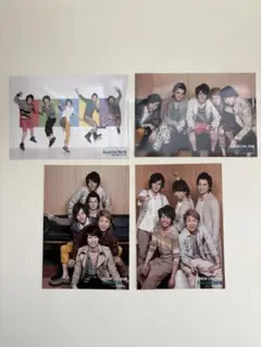 嵐写真セット 4枚