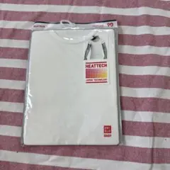 UNIQLO HEATTECH ホワイト シャツ肌着 90