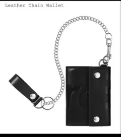 Supreme Leather Chain Wallet Black 26ss - メルカリ
