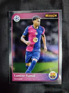 ★ 상태좋음 ★Topps Merlin Lamine Yamal 라민 야마르
