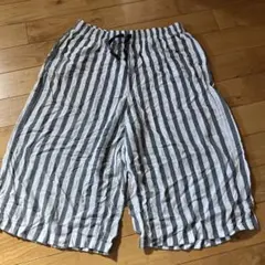 ユニクロ　ストライプ ステテコ Lサイズ 100%レーヨン