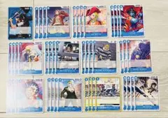決戦の刻　デッキパーツ　青　セミ4コン　ワンピースカード