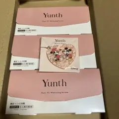 Yunth ホワイトニングエッセンスとVAセラム　ディズニーハートミラー付き Yunth ホワイトニングエッセンスとVAセラム ディズニーハートミラー
