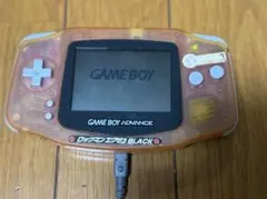 [ジャンク品 ]ゲームボーイアドバンス クリアオレンジ