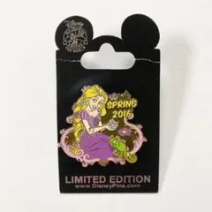 ディズニー ピンバッジ ピンバッチ ピントレ 海外 レア ラプンツェル パスカル