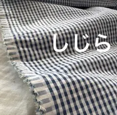 コットン綿100%しじら織 サッカー生地★幅かなり広いです！ギンガムチェック