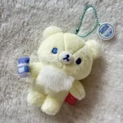 新品未開封！リラックマ ねこねこの湯 ぶらさげぬいぐるみ チャイロイ