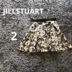 【JILLSTUART ジルスチュアート】フレアミニスカート　2 M 日本製