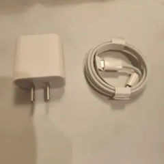 Apple 純正 USB-C 20W 電源アダプター 充電器 ケーブル付き