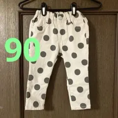 BREEZE ドット柄パンツ 90