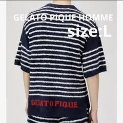 新品タグ付 GELATOPIQUEHOMME 半袖 タオルモコマリンボーダー