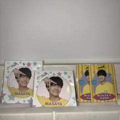 佐野晶哉 プロフィールカード 缶バッジセット