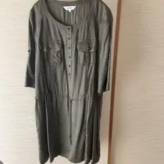 ensuite オリーブ シャツワンピース サイズ4のサムネイル
