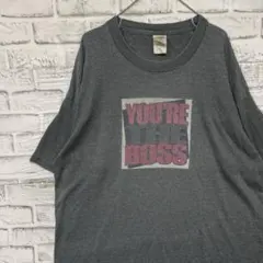 USA製90sヴィンテージTシャツ！シングルステッチグレー古着XL0623のサムネイル
