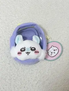 窓付きおかおミニポーチ モモンガ