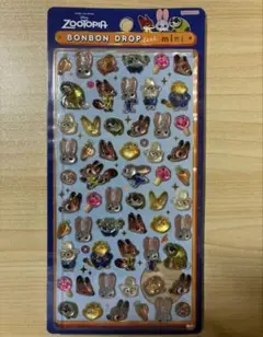 正規品 ボンボンドロップシール mini ズートピア