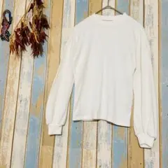 【earth music&ecology 】トップス　ニットセーター　リブ編み