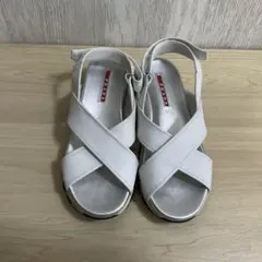 PRADA プラダ サンダル ホワイトのサムネイル