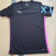 PUMA プーマ　半袖　XL ブラック　黒　メンズ　スポーツウェア　トレーニング