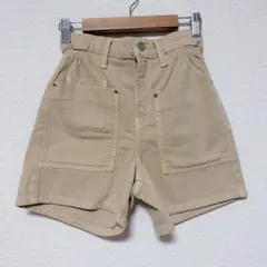 未使用！ZARAキッズ　ショートパンツ　ベージュ　152cm 12歳　150