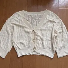 NICE CLAUPショート丈カーディガン