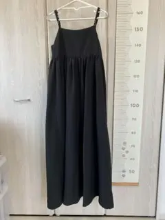 ブラック　キャミワンピース ロング丈　スカート　Grove