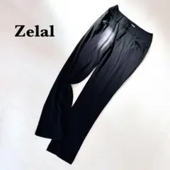 ゼラール フレアパンツ L ブラック カジュアル シンプルのサムネイル