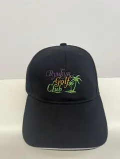 Ryukyu Golf Club ブラック　キャップ