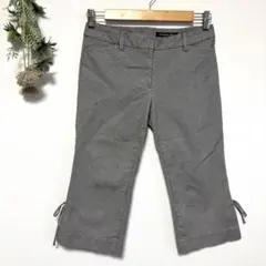 ストロベリーフィールズ｜裾リボン｜ギンガムチェック｜ストレッチクロップドパンツのサムネイル