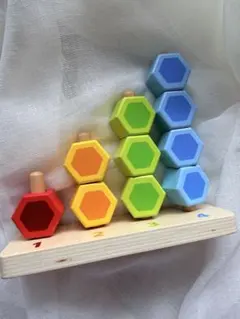 Hape Counting Stacker 知育玩具